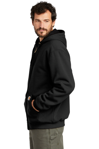 Carhartt Rain Defender Rutland Thermal Lined Hooded Zip Front Sweatshirt TCA Graphics