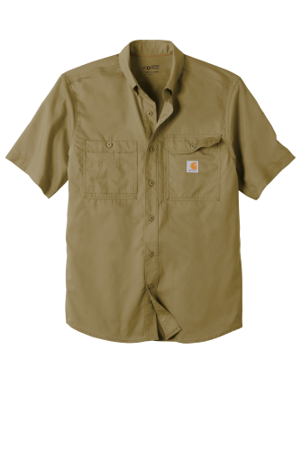 Carhartt Force Ridgefield Solid Short Sleeve Shirt Bobby Tees Quality T Shirt Printing Embroidery on Long Island