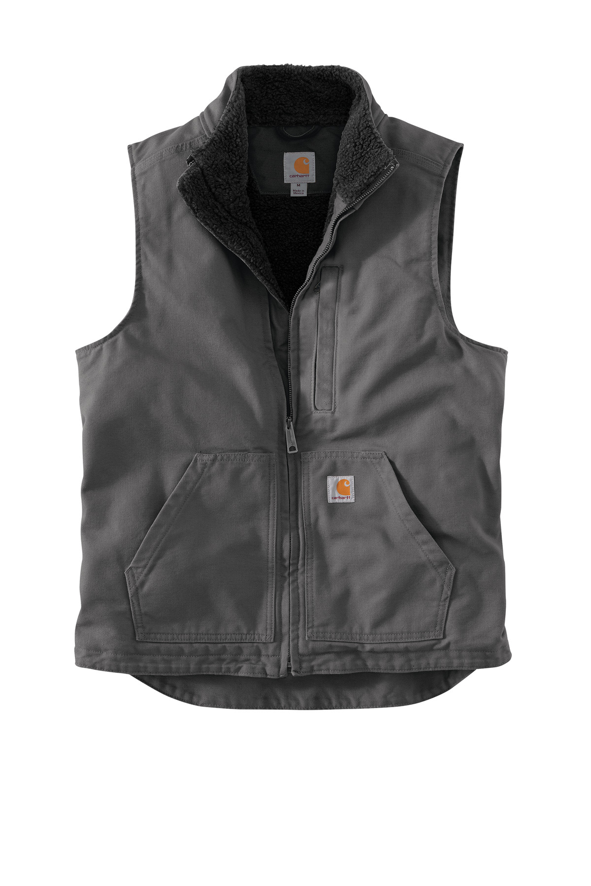 Carhartt Sherpa-Lined Mock Neck Vest CT104277 | Cover Stitches School  Uniforms