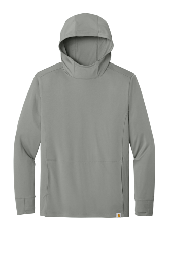 Carhartt Force Sun Defender Long Sleeve Hooded T-Shirt CT106923 in AsphaltGry