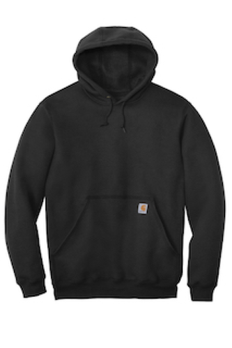 Carhartt Tall Midweight Hooded Sweatshirt CTTK121 in Black