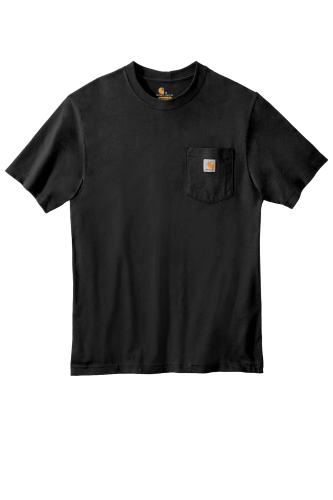 Carhartt Tall Workwear Pocket Short Sleeve T-Shirt in Black