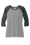 Ladies Perfect Tri 3/4-Sleeve Raglan