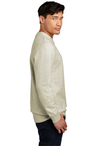 District V.I.T. Fleece Crew - Tone on Tone Emb Oatmeal Hthr | District ...
