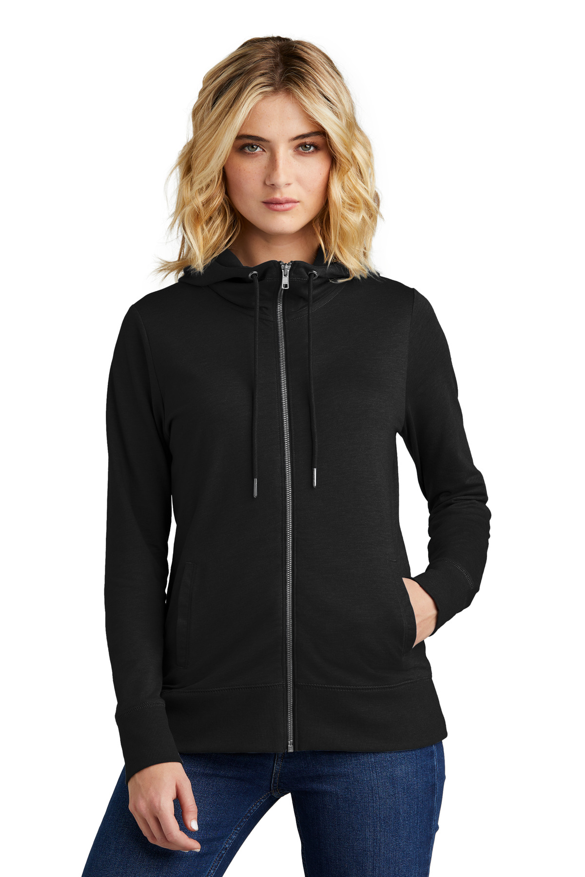District women's featherweight french terry hoodie on sale