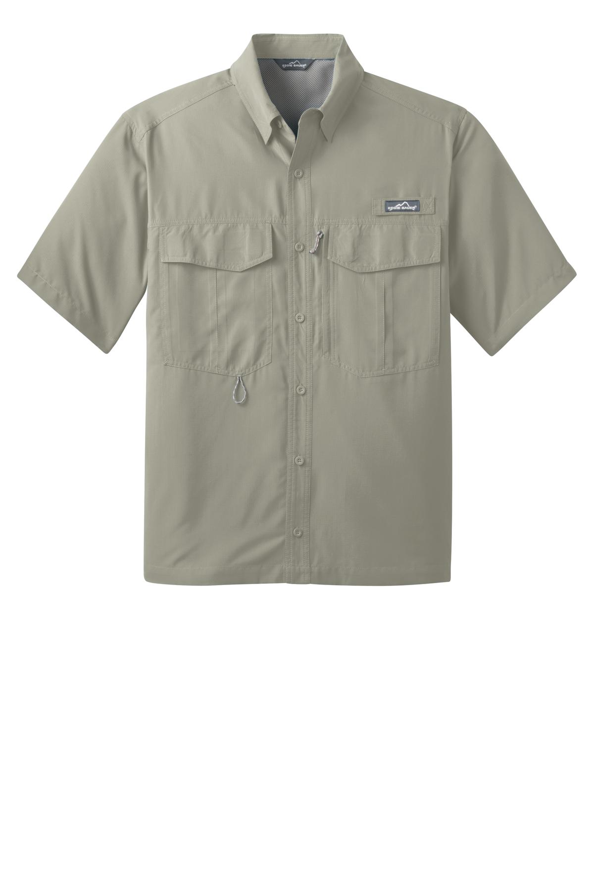 Eddie Bauer Short Sleeve Performance Fishing Shirt