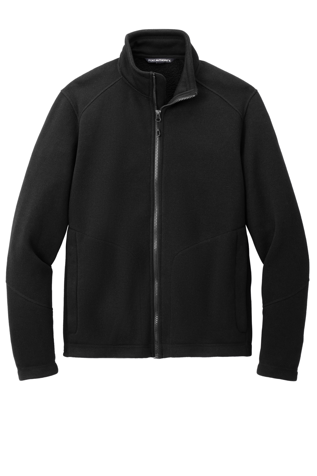 Port authority sweater fleece jacket online