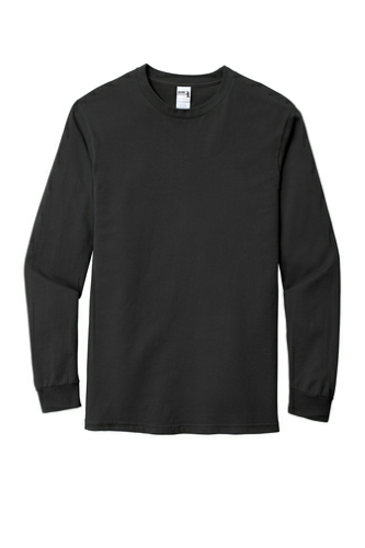 Gildan Hammer Long Sleeve T-Shirt in Black