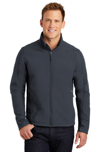 Port Authority Core Soft Shell Jacket in Battleship Gry