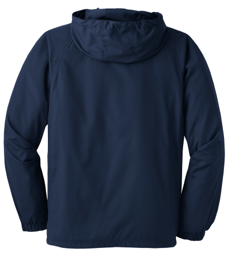 Sport tek deals hooded raglan jacket