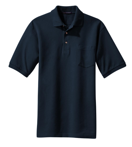25 Embroidered Polos shown in three colorways — The Print Plug