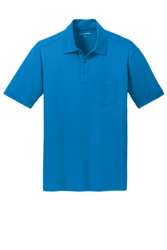 port authority dri fit polo