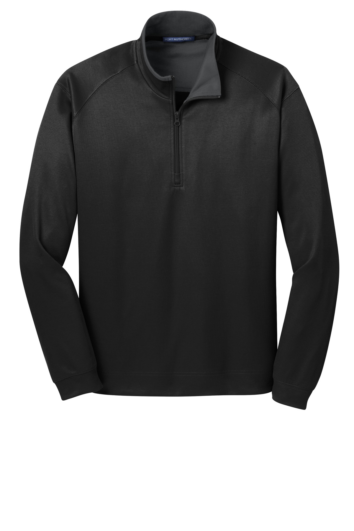 Port Authority Heavyweight Vertical Texture 1/4-Zip Pullover