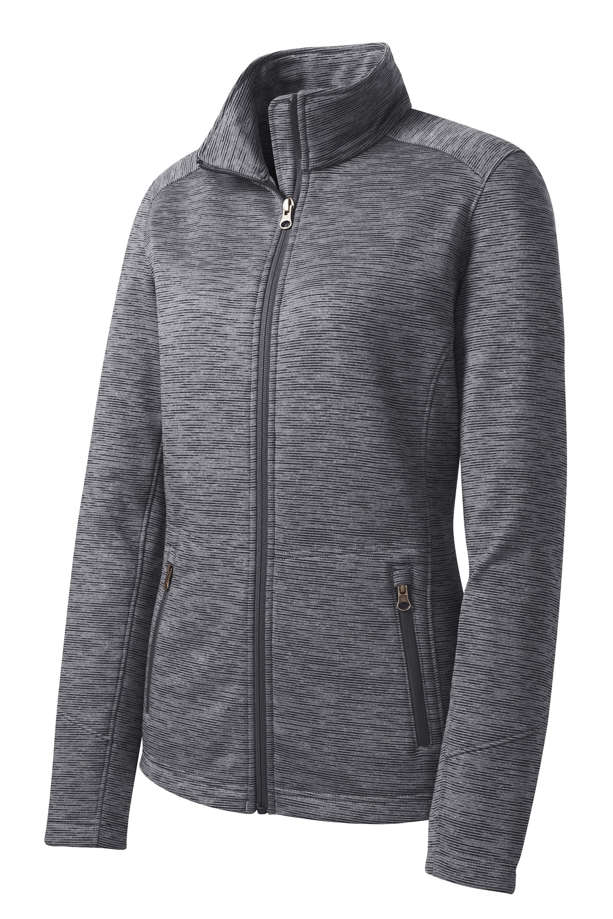 digi stripe fleece jacket