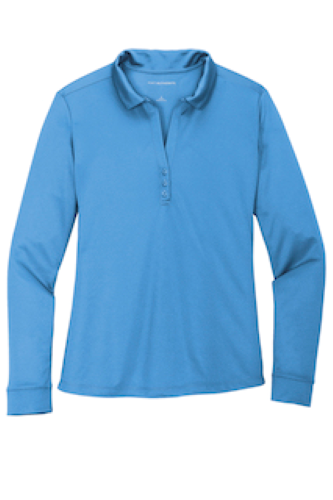 Idaho Motor Vehicle Investigations Ladies Performance Long Sleeve Polo for Idaho DMV