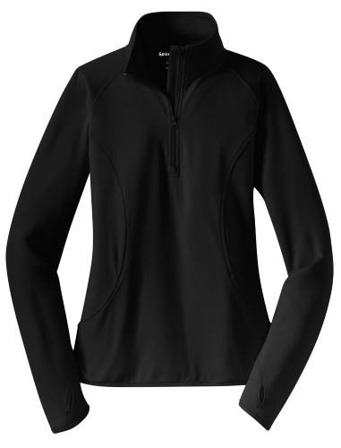 #4  Ladies Sport-Wick Stretch 1/2-Zip Pullover for Ignite Volleyball Utah