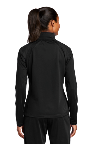 Sport-Tek Ladies Tricot Track Jacket - Lightweight Zip-Up With Brushed Lining & Side Pockets | Athletic Casual Jacket