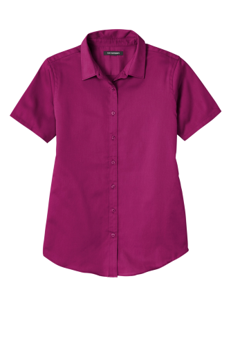 Port Authority Ladies Short Sleeve SuperPro React Twill Shirt | J 