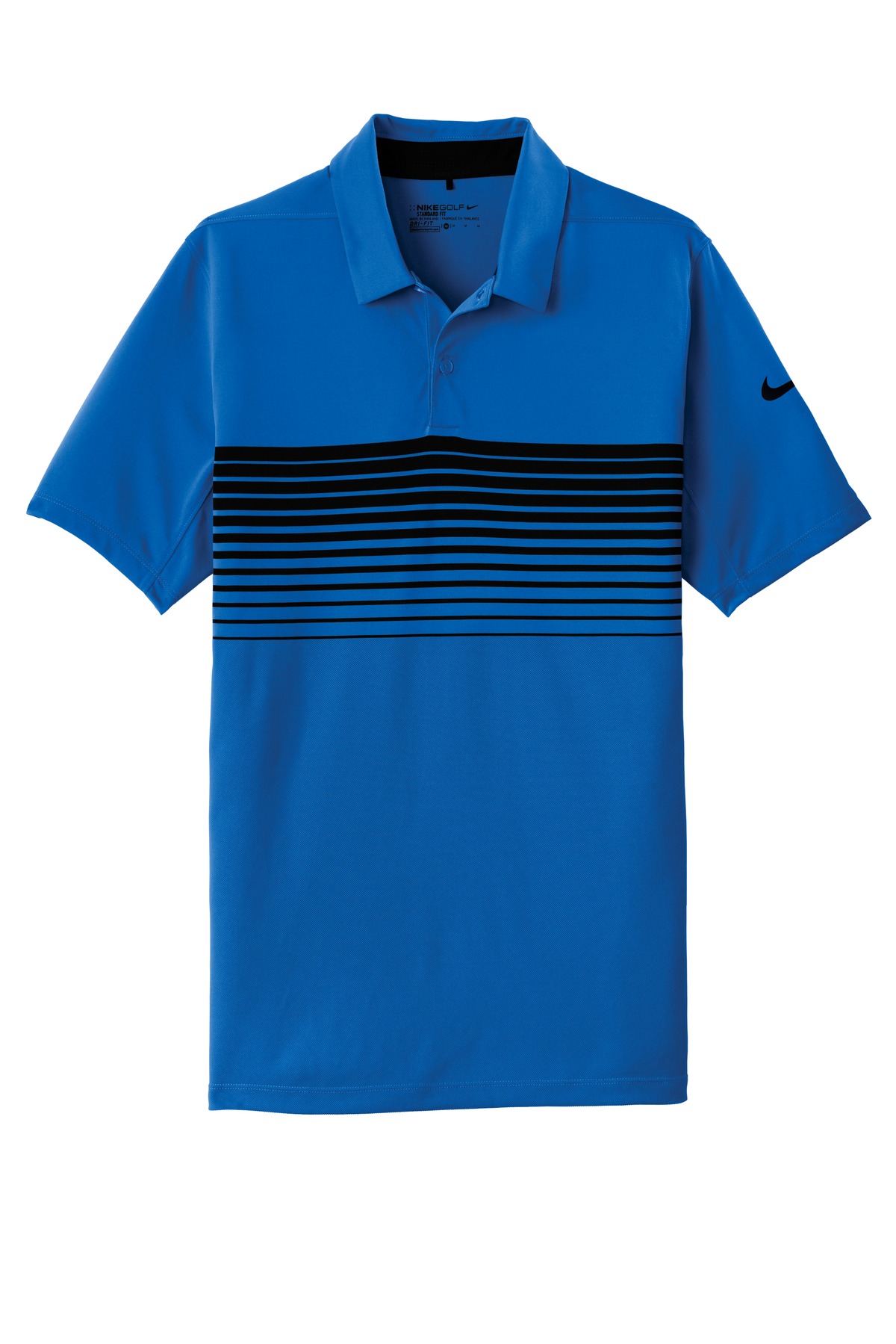 Nike Dri FIT Chest Stripe Polo The Embroidery Shop