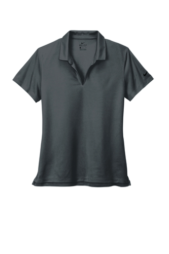 Nike Ladies Dri-FIT Micro Pique 2.0 Polo NKDC1991 in Anthracite