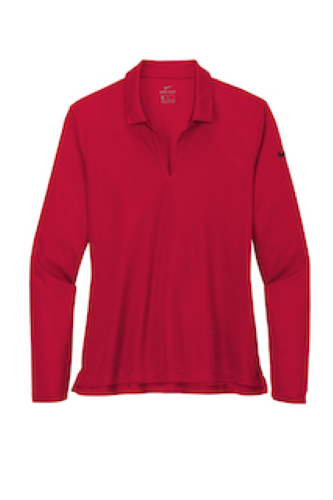 NKDC2105  | Ladies Dri-FIT Micro Pique 2.0 Long Sleeve Polo