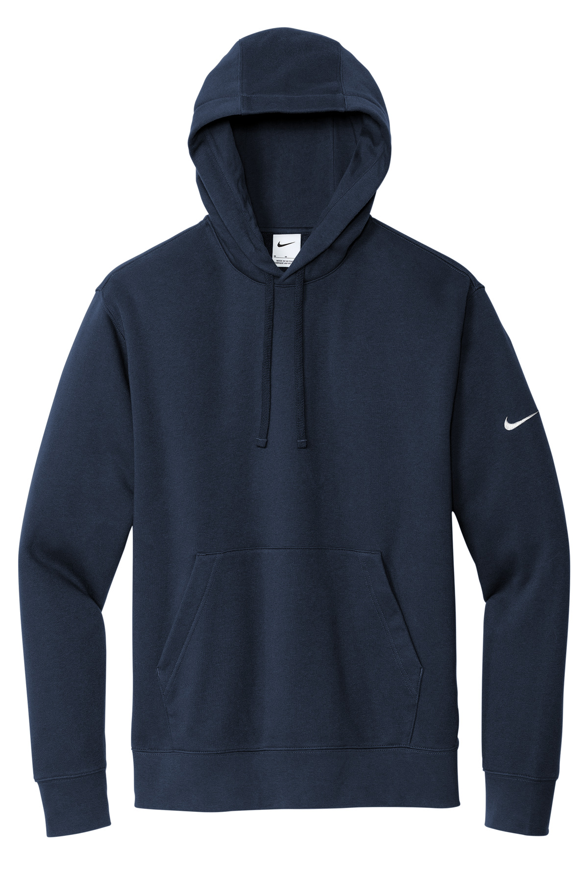 Nike Club Fleece Sleeve Swoosh Pullover Hoodie Screen Printed Medical College