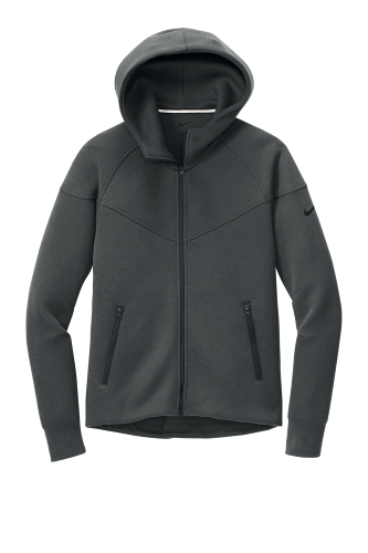 Nike Women’s Tech Fleece Full-Zip Hoodie in AnthrctHt