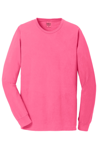 Pigment-Dyed Long Sleeve Tee BC