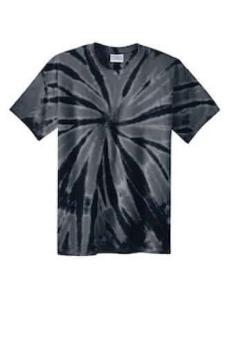 Port & Company Essential Tie-Dye Tee in Black