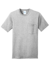 5.4-oz 100% Cotton Pocket T-Shirt