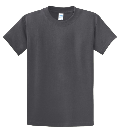 PC61 Port & Company Essential T-Shirt Charcoal | Ash PC61 Port ...