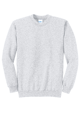 Port & Company Classic Crewneck Sweatshirt in Ash