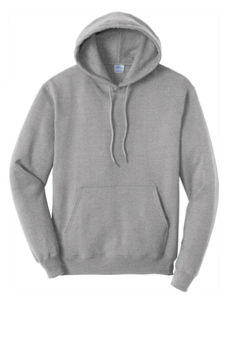 Adult pullover hoodie in Athletic Heather