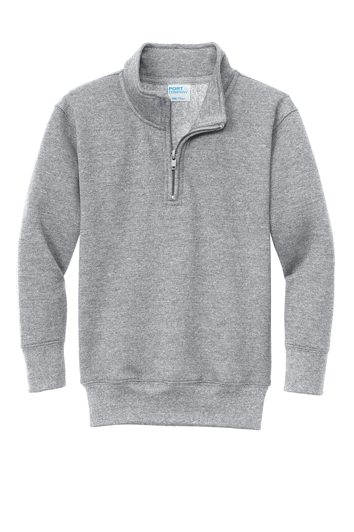 Port & Company Youth Core Fleece 1/4-Zip Pullover Sweatshirt