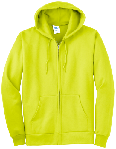 Port & Co Essential Fleece Full-Zip Hooded Sweatshirt