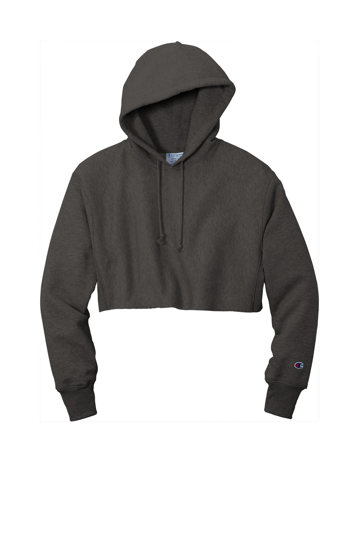 Champion cut off sweatshirt clearance