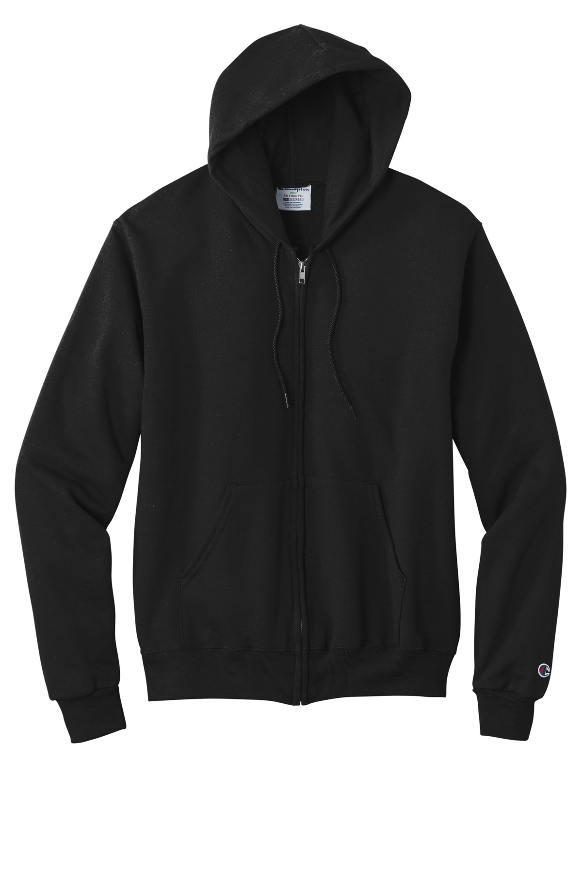 Champion Eco Fleece Full Zip Hoodie.S800 Ann Arbor T shirt Company Light