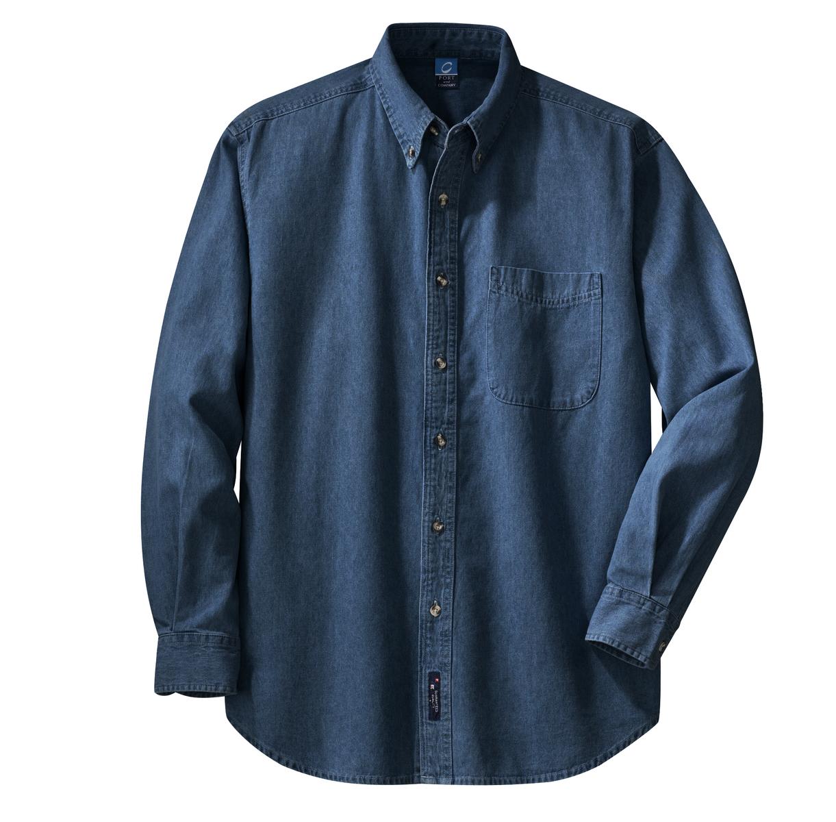 P&C - Long Sleeve Value Denim Shirt - SP10 | Freedom