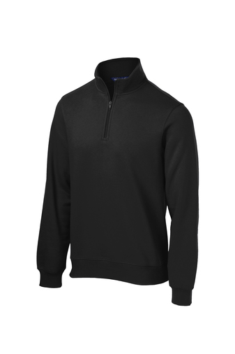 Plain black on sale quarter zip