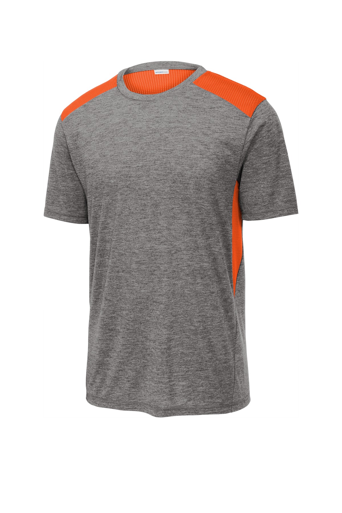 *p(R)ojectR® Edging Logo SS Tee ホワイト Jerzees 5.6oz, Pocket Sport Shirt with SpotShield - EZ
