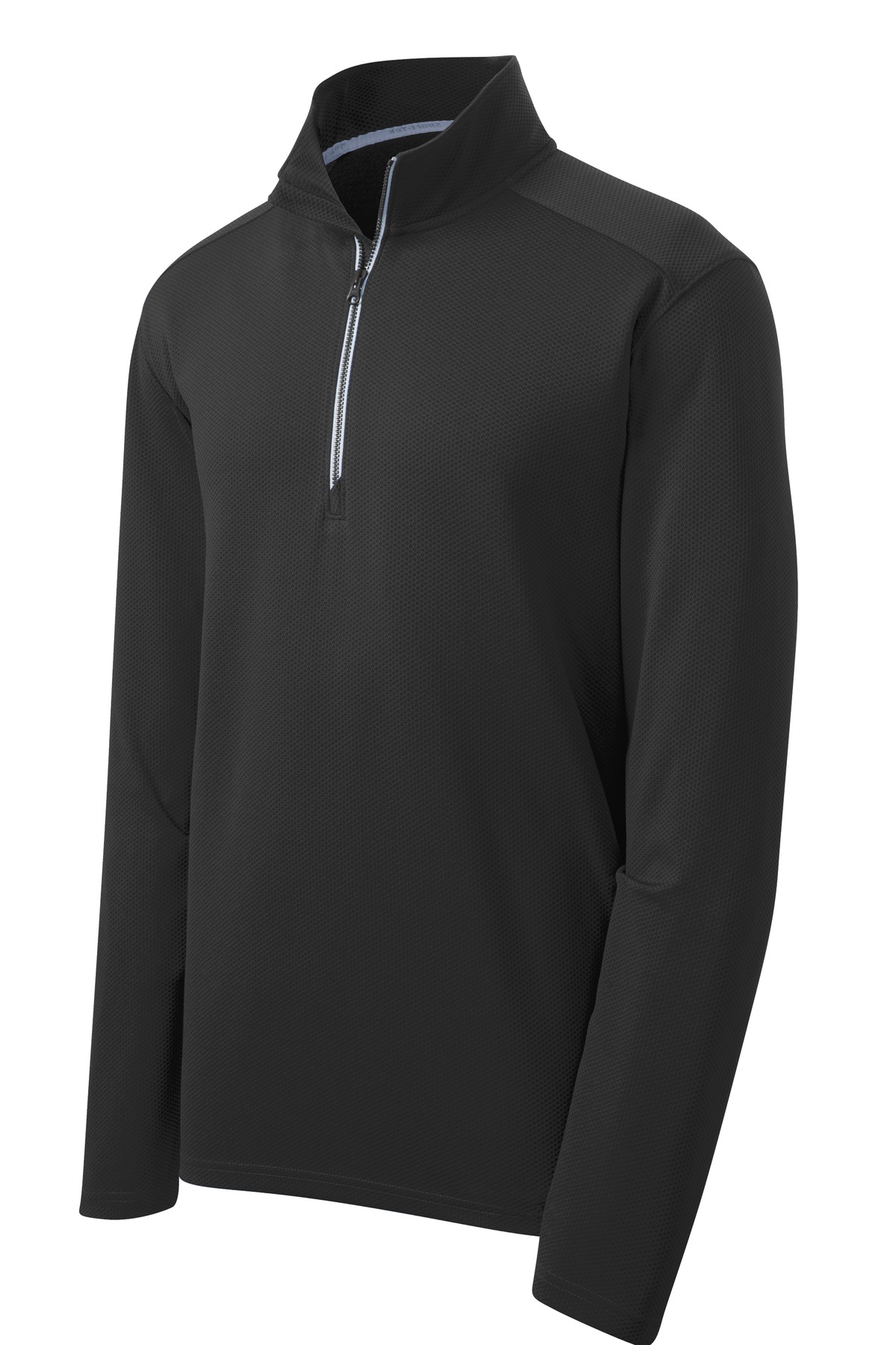 Sport-Tek Sport-Wick Textured 1/4-Zip Pullover (ADULT) (EMB