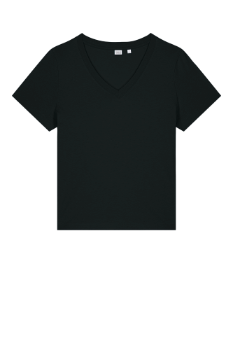 Stanley/Stella Women's Stella Isla V-Neck Tee SXW032 in Black