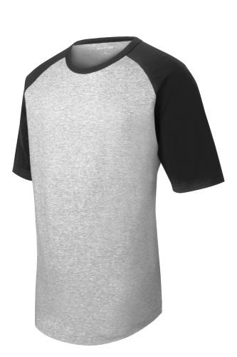 Sport-Tek Short Sleeve Colorblock Raglan Jersey