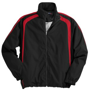 Sport Tek Tall Colorblock Raglan Jacket Pride Embroidery Screen Printing