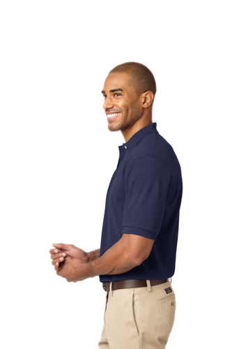 25 Embroidered Polos shown in three colorways — The Print Plug
