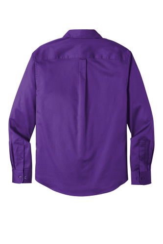 Violet Napleton Napleton Long Sleeve SuperPro React Twill Shirt w Violet Foundation ...