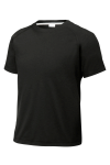 Youth PosiCharge Tri-Blend Wicking Raglan Tee