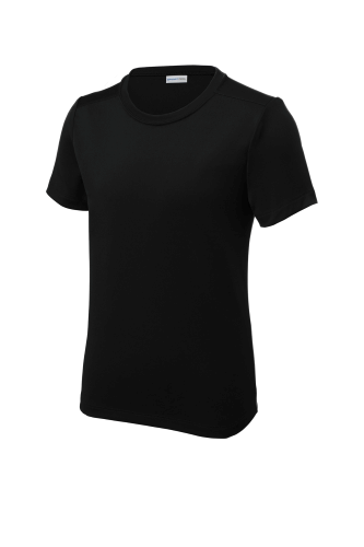 Sport-Tek Youth Posi-UV Pro Tee in Black