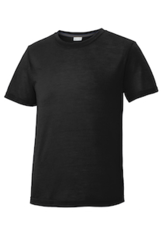 Sport-Tek Youth PosiCharge Competitor Cotton Touch Tee in Black