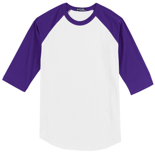 Sport-Tek Youth Colorblock Raglan Jersey | RCX SPORTS